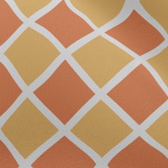 Vitality Rhombus Stitching Chiffon
