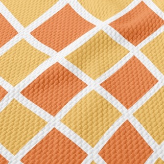 Vitality Rhombus Stitching Birdseye Piqué