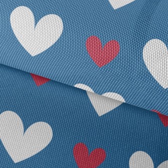 Fashion Two-Color Heart Waterproof Oxford