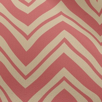Simple Zigzagging Lines Chiffon