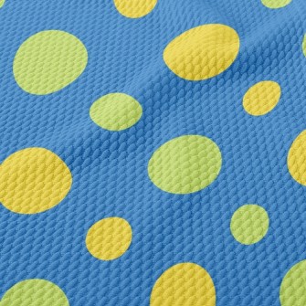 Big And Small Dots Birdseye Piqué