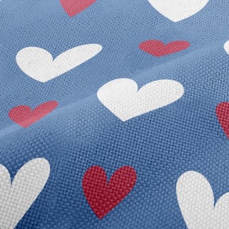 Fashion Two-Color Heart Performance Linen