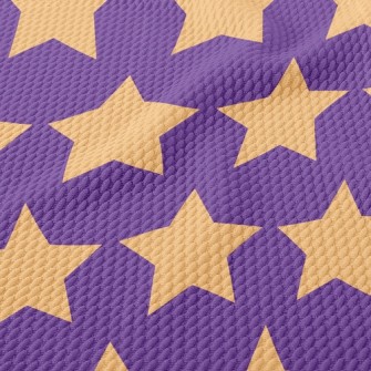 Pop Monochrome Stars Birdseye Piqué