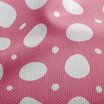 Super Small Dots Athletic Mesh Flat Back