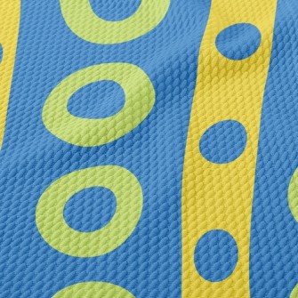 Size Circle Line Birdseye Piqué