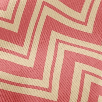 Simple Zigzagging Lines Standard Corduroy