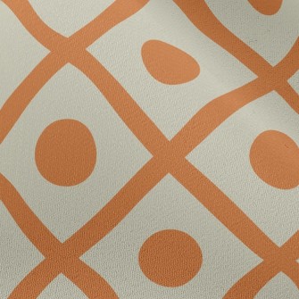Round Dots Squares Chiffon