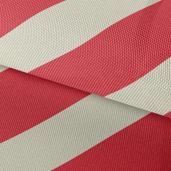 Diagonal Stripes Waterproof Oxford