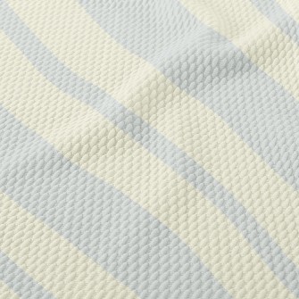 Lavender Stripes Birdseye Piqué