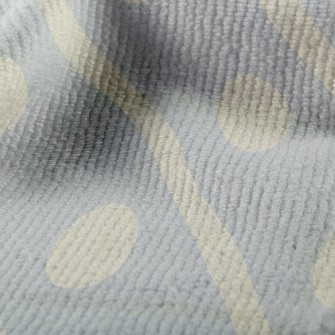 Polka Dot Twill Terry