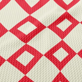 Thick Square Box Birdseye Piqué