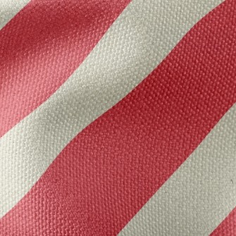 Diagonal Stripes Waterproof Canvas