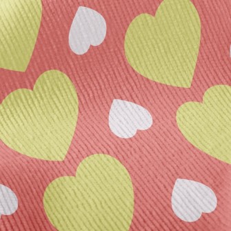 Arrange Hearts Upside Down Standard Corduroy