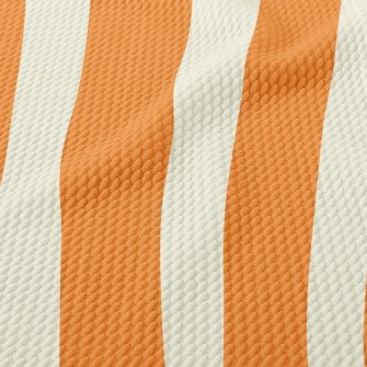 Straight Stripes Birdseye Piqué