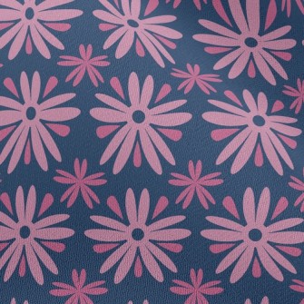 Playful Pink Flower Chiffon