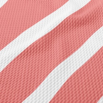 Diagonal Stripes Birdseye Piqué
