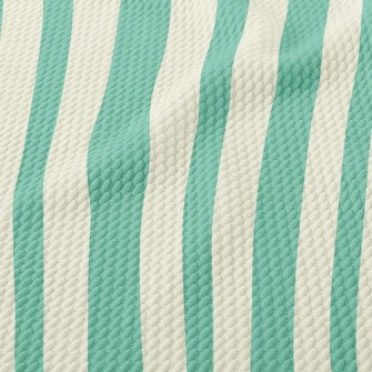Straight Stripes Birdseye Piqué