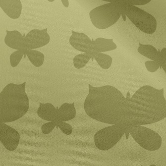 Butterfly Silhouette Chiffon