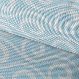 Curly Sea Waves Waterproof Oxford