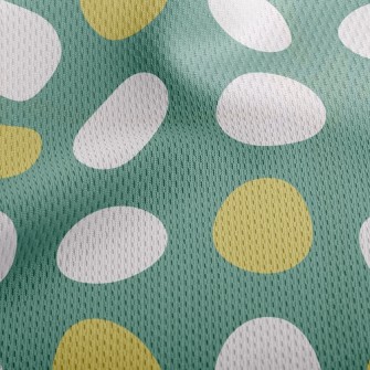 Naughty Two-Color Dots Athletic Mesh Flat Back