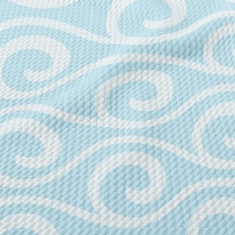 Curly Sea Waves Birdseye Piqué