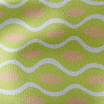 Elliptical Wave Waterproof Canvas