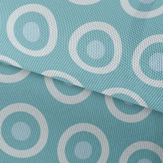 Stacked Circles Waterproof Oxford