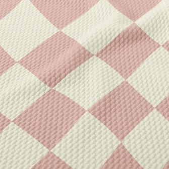 Checkerboard Rhombus Birdseye Piqué