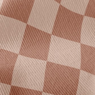 Checkerboard Rhombus Standard Corduroy