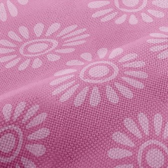 Sweet Sun Flower Performance Linen