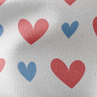 Lively Two-Color Love Waterproof Canvas