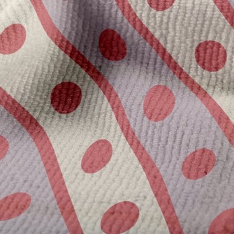 Polka Dot Twill Terry
