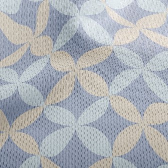 Long Ellipse Combination Athletic Mesh Flat Back