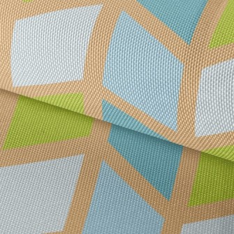 Mosaic Waves Waterproof Oxford