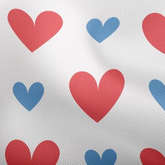 Lively Two-Color Love Dobby