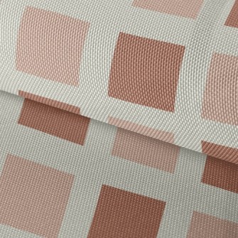 Arrange Two-Color Squares Waterproof Oxford