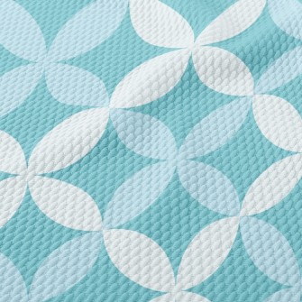 Long Ellipse Combination Birdseye Piqué