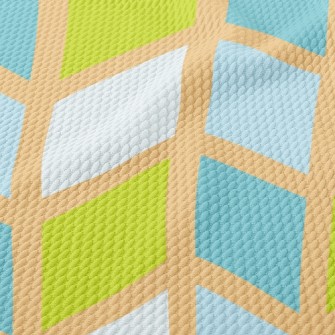 Mosaic Waves Birdseye Piqué