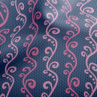 Magic Vines Athletic Mesh Flat Back