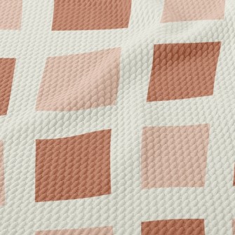 Arrange Two-Color Squares Birdseye Piqué