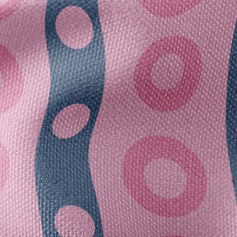Strips Of Dots Waterproof Canvas