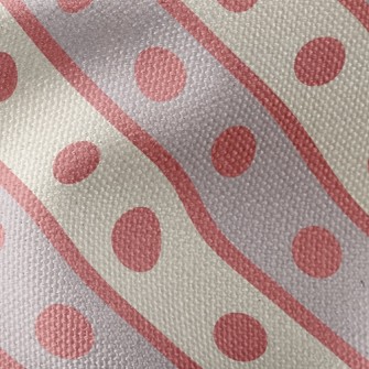 Polka Dot Twill Waterproof Canvas