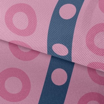 Strips Of Dots Waterproof Oxford