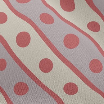 Polka Dot Twill Chiffon