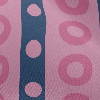 Strips Of Dots Chiffon