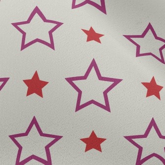Cute Size Stars Chiffon