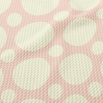 Cute Polka Dots Birdseye Piqué