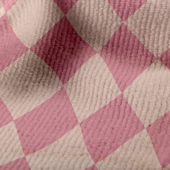 Checkerboard Rhombus Terry
