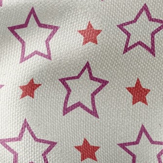 Cute Size Stars Waterproof Canvas