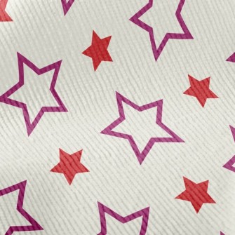 Cute Size Stars Standard Corduroy